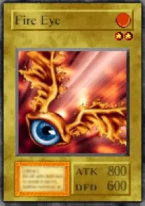 Carta Fire Eye de Yu-Gi-Oh! Forbidden Memories