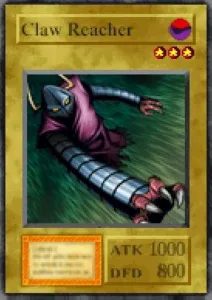 Carta Claw Reacher de Yu-Gi-Oh! Forbidden Memories