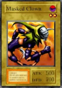 Carta Masked Clown de Yu-Gi-Oh! Forbidden Memories