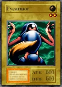 Carta Eyearmor de Yu-Gi-Oh! Forbidden Memories