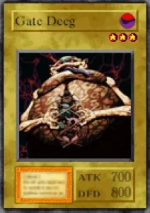 Carta Gate Deeg de Yu-Gi-Oh! Forbidden Memories