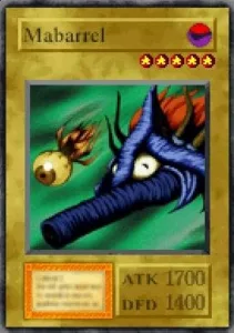 Carta Mabarrel de Yu-Gi-Oh! Forbidden Memories