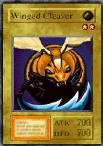 Carta Winged Cleaver de Yu-Gi-Oh! Forbidden Memories