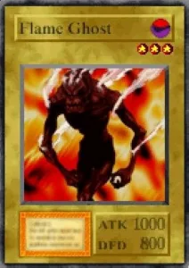 Carta Flame Ghost de Yu-Gi-Oh! Forbidden Memories