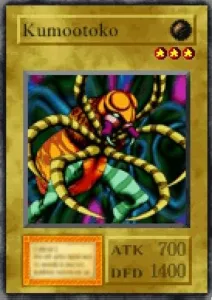 Carta Kumootoko de Yu-Gi-Oh! Forbidden Memories