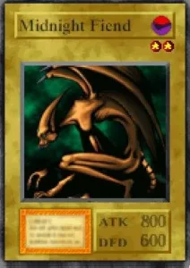 Carta Midnight Fiend de Yu-Gi-Oh! Forbidden Memories