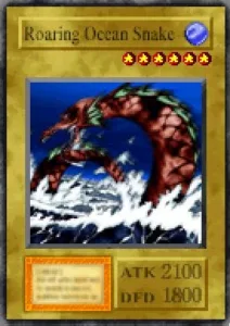 Carta Roaring Ocean Snake de Yu-Gi-Oh! Forbidden Memories