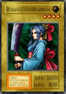 Carta Beautiful Headhuntress de Yu-Gi-Oh! Forbidden Memories