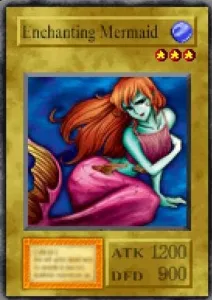 Carta Enchanting Mermaid de Yu-Gi-Oh! Forbidden Memories