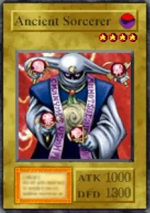 Carta Ancient Sorcerer de Yu-Gi-Oh! Forbidden Memories
