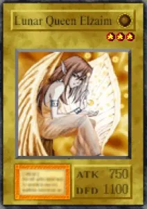 Carta Lunar Queen Elzaim de Yu-Gi-Oh! Forbidden Memories