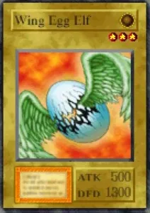 Carta Wing Egg Elf de Yu-Gi-Oh! Forbidden Memories