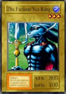 Carta The Furious Sea King de Yu-Gi-Oh! Forbidden Memories