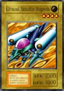 Carta Ground Attacker Bugroth de Yu-Gi-Oh! Forbidden Memories