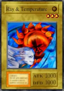 Carta Ray & Temperature de Yu-Gi-Oh! Forbidden Memories