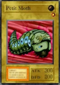 Carta Petit Moth de Yu-Gi-Oh! Forbidden Memories