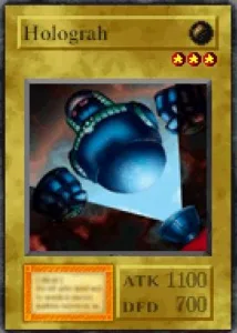 Carta Holograh de Yu-Gi-Oh! Forbidden Memories