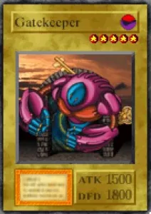 Carta Gatekeeper de Yu-Gi-Oh! Forbidden Memories