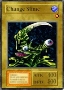 Carta Change Slime de Yu-Gi-Oh! Forbidden Memories