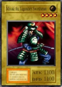 Carta Masaki the Legendary Swordsman de Yu-Gi-Oh! Forbidden Memories