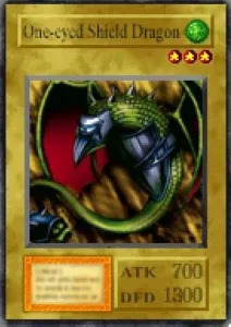 Carta One-eyed Shield Dragon de Yu-Gi-Oh! Forbidden Memories