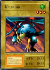 Carta Kurama de Yu-Gi-Oh! Forbidden Memories