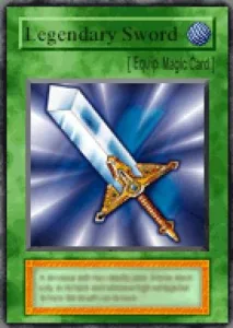 Carta Legendary Sword de Yu-Gi-Oh! Forbidden Memories