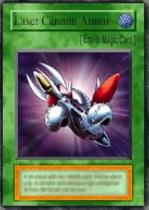 Carta Laser Cannon Armor de Yu-Gi-Oh! Forbidden Memories