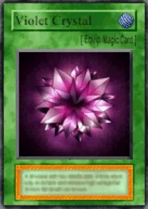 Carta Violet Crystal de Yu-Gi-Oh! Forbidden Memories
