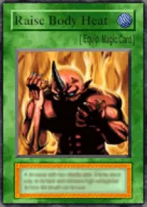 Carta Raise Body Heat de Yu-Gi-Oh! Forbidden Memories