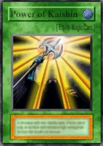 Carta Power of Kaishin de Yu-Gi-Oh! Forbidden Memories