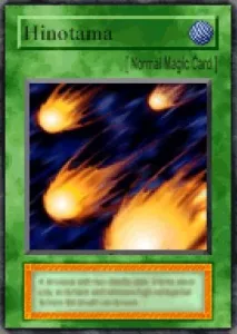 Carta Hinotama de Yu-Gi-Oh! Forbidden Memories