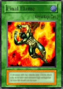 Carta Final Flame de Yu-Gi-Oh! Forbidden Memories