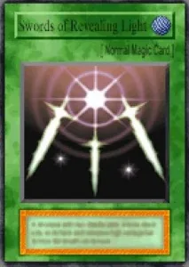 Carta Swords of Revealing Light de Yu-Gi-Oh! Forbidden Memories