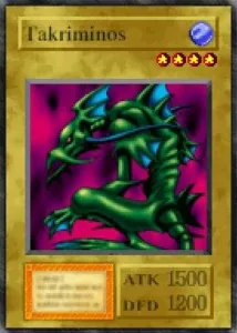 Carta Takriminos de Yu-Gi-Oh! Forbidden Memories