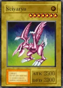Carta Seiyaryu de Yu-Gi-Oh! Forbidden Memories