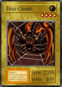 Carta Jirai Gumo de Yu-Gi-Oh! Forbidden Memories