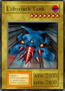 Carta Labyrinth Tank de Yu-Gi-Oh! Forbidden Memories