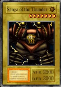 Carta Sanga of the Thunder de Yu-Gi-Oh! Forbidden Memories