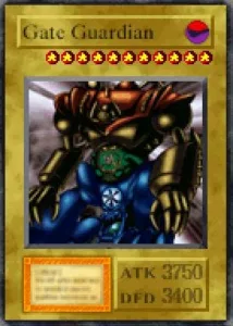 Carta Gate Guardian de Yu-Gi-Oh! Forbidden Memories