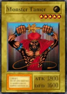 Carta Monster Tamer de Yu-Gi-Oh! Forbidden Memories