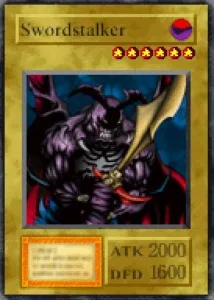 Carta Swordstalker de Yu-Gi-Oh! Forbidden Memories
