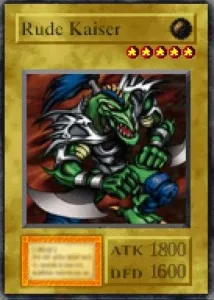 Carta Rude Kaiser de Yu-Gi-Oh! Forbidden Memories