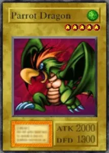 Carta Parrot Dragon de Yu-Gi-Oh! Forbidden Memories