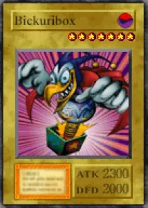 Carta Bickuribox de Yu-Gi-Oh! Forbidden Memories