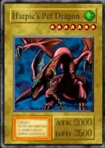 Carta Harpie’s Pet Dragon de Yu-Gi-Oh! Forbidden Memories
