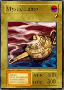 Carta Mystic Lamp de Yu-Gi-Oh! Forbidden Memories