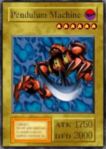 Carta Pendulum Machine de Yu-Gi-Oh! Forbidden Memories