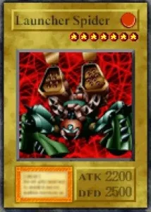 Carta Launcher Spider de Yu-Gi-Oh! Forbidden Memories