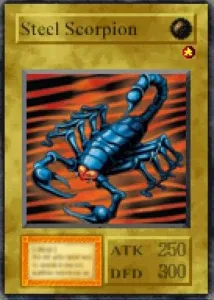 Carta Steel Scorpion de Yu-Gi-Oh! Forbidden Memories